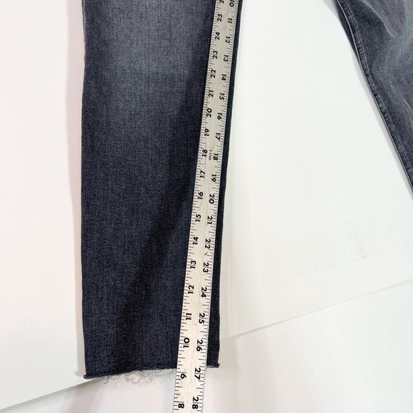 Rag & Bone Skinny Jeans Women's 33 Black Nina High Rise Waist Slim Fit - Picture 2 of 10